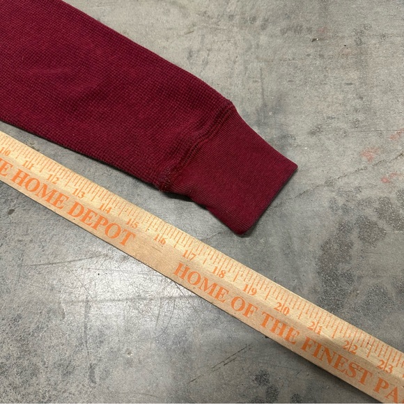 Volcom Red Thermal Long Sleeve Shirt Small - Picture 6 of 9